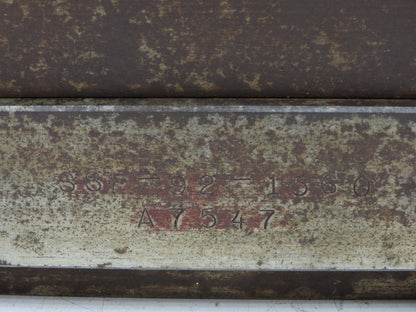 Press Brake Punch Die Set 24-1/2" Long 3/4" U Bend 3/32" Deep 1/2" Tang