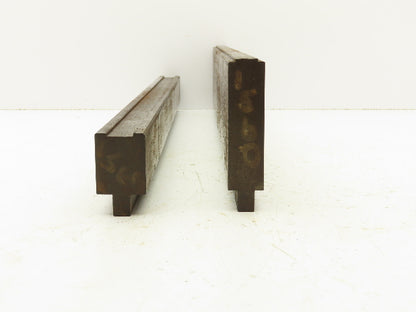 Press Brake Punch Die Set 24-1/2" Long 3/4" U Bend 3/32" Deep 1/2" Tang