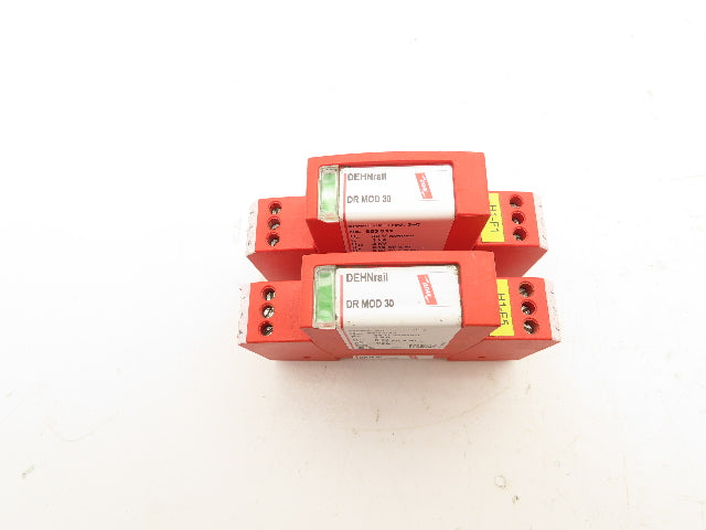 DEHN DR M 2P 30 DEHNrail Surge Arrestor Module 24V Lot of 2