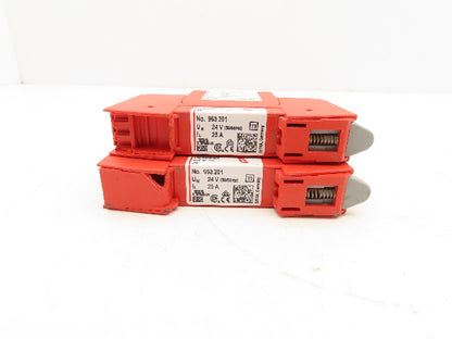 DEHN DR M 2P 30 DEHNrail Surge Arrestor Module 24V Lot of 2