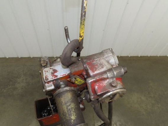 Chicago Pneumatic 1/2 Ton 1000Lb Power Vane Air Chain Hoist 15' Lift w/Pendant