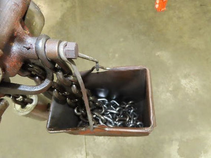 Chicago Pneumatic 1/2 Ton 1000Lb Power Vane Air Chain Hoist 15' Lift w/Pendant