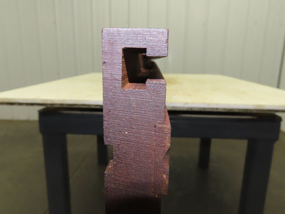 Press Brake Offset Tang Base 94" Long 5" Wide 1-1/2" Offset 7/16" Tang