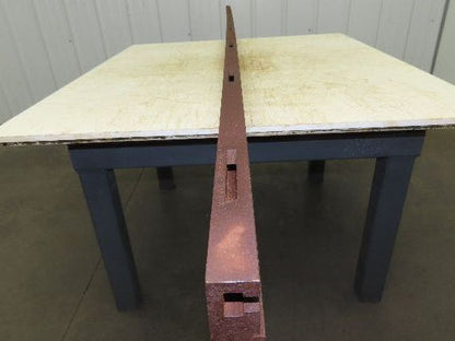 Press Brake Offset Tang Base 94" Long 5" Wide 1-1/2" Offset 7/16" Tang