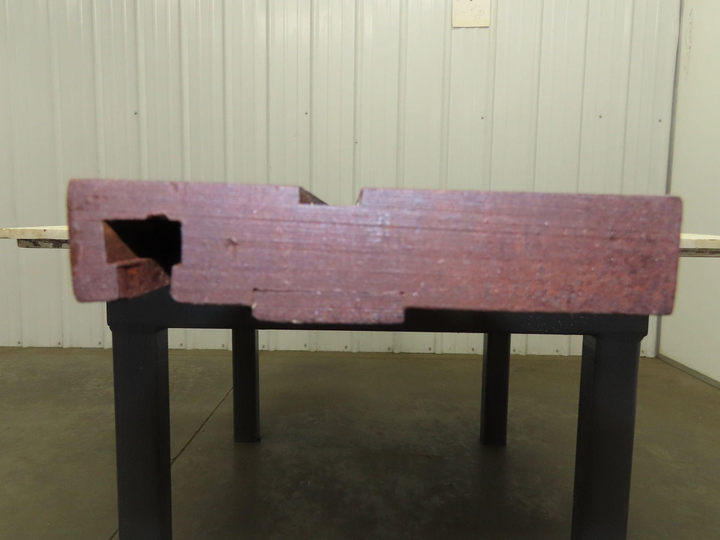 Press Brake Offset Tang Base 94" Long 5" Wide 1-1/2" Offset 7/16" Tang