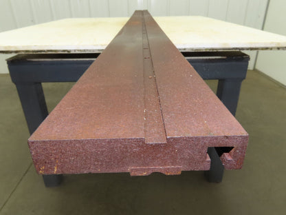Press Brake Offset Tang Base 94" Long 5" Wide 1-1/2" Offset 7/16" Tang