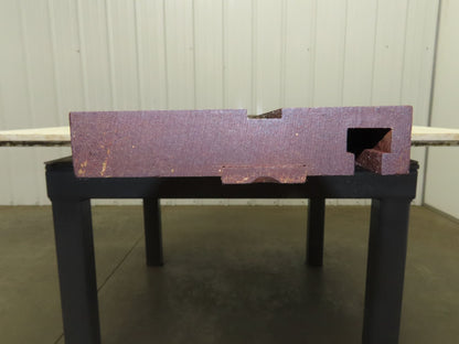 Press Brake Offset Tang Base 94" Long 5" Wide 1-1/2" Offset 7/16" Tang