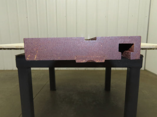 Press Brake Offset Tang Base 94" Long 5" Wide 1-1/2" Offset 7/16" Tang
