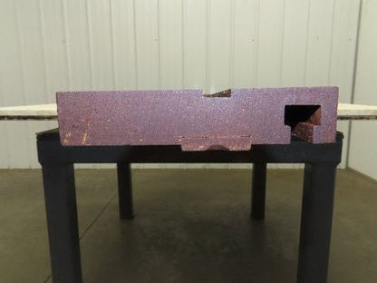 Press Brake Offset Tang Base 94" Long 5" Wide 1-1/2" Offset 7/16" Tang