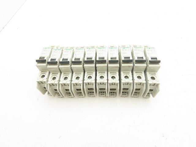 Schneider Electric 60105 C60 4A Multi 9 Circuit Breaker 240V Lot of 10