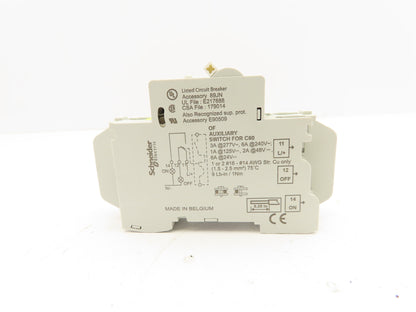 Schneider Electric 60107 C60 6A Circuit Breaker 240V Lot of 8