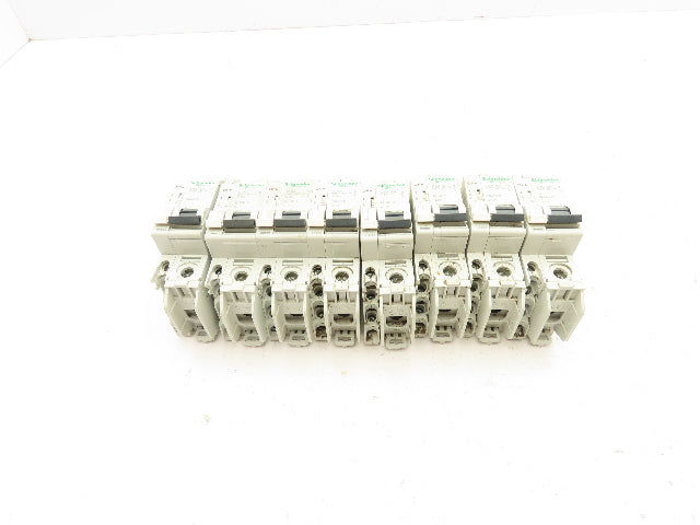 Schneider Electric 60107 C60 6A Circuit Breaker 240V Lot of 8