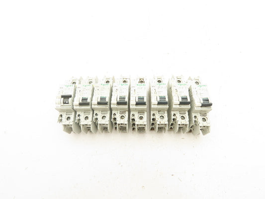 Schneider Electric 60107 C60 6A Circuit Breaker 240V Lot of 8