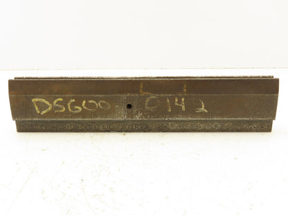 Press Brake Die 11" Long 30° V 7/16" W 5/8" D 1-3/8" H 1/2" Tang
