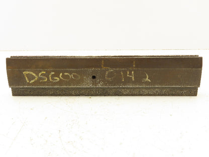 Press Brake Die 11" Long 30° V 7/16" W 5/8" D 1-3/8" H 1/2" Tang