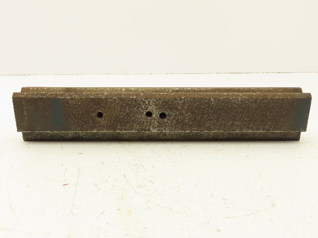 Press Brake Die 12-7/8" Long 90° V 11/16" W 3/8" D 1-3/4" H 1/2" Tang