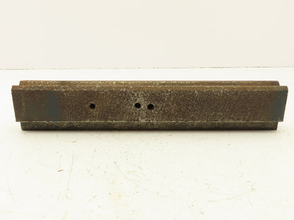 Press Brake Die 12-7/8" Long 90° V 11/16" W 3/8" D 1-3/4" H 1/2" Tang