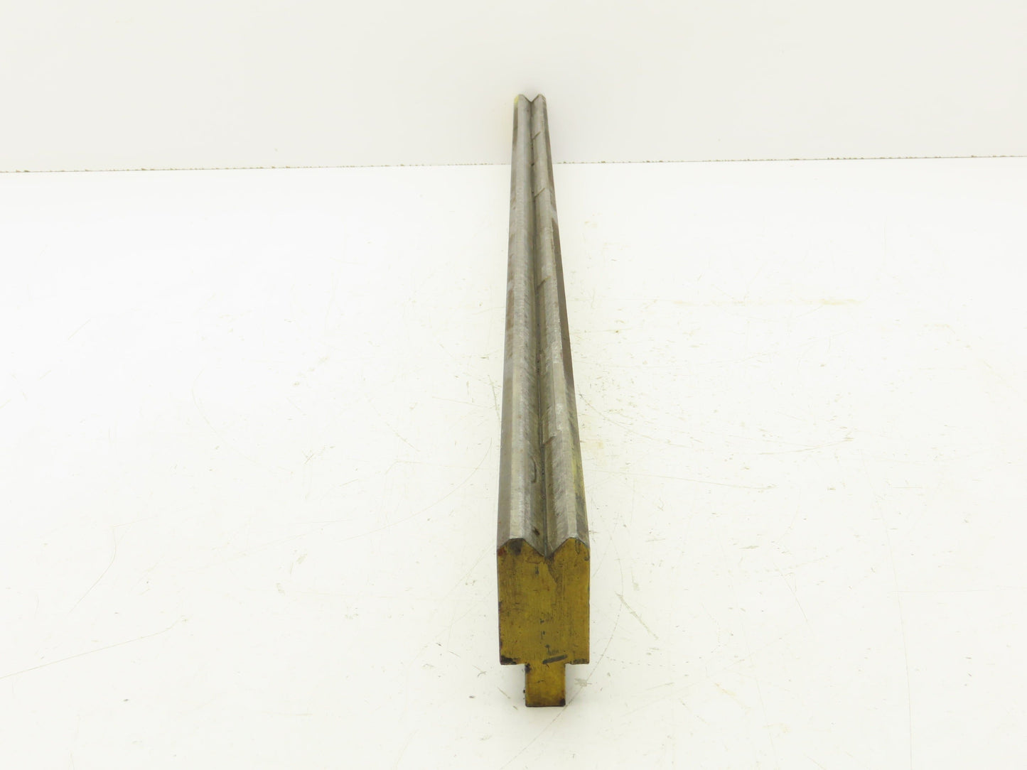 Press Brake Die 29-7/8" Long 90° V 1/2" W 1/4" D 1-3/4" H 1/2" Tang