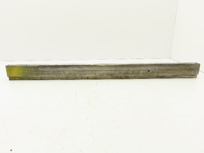 Press Brake Die 29-7/8" Long 90° V 1/2" W 1/4" D 1-3/4" H 1/2" Tang
