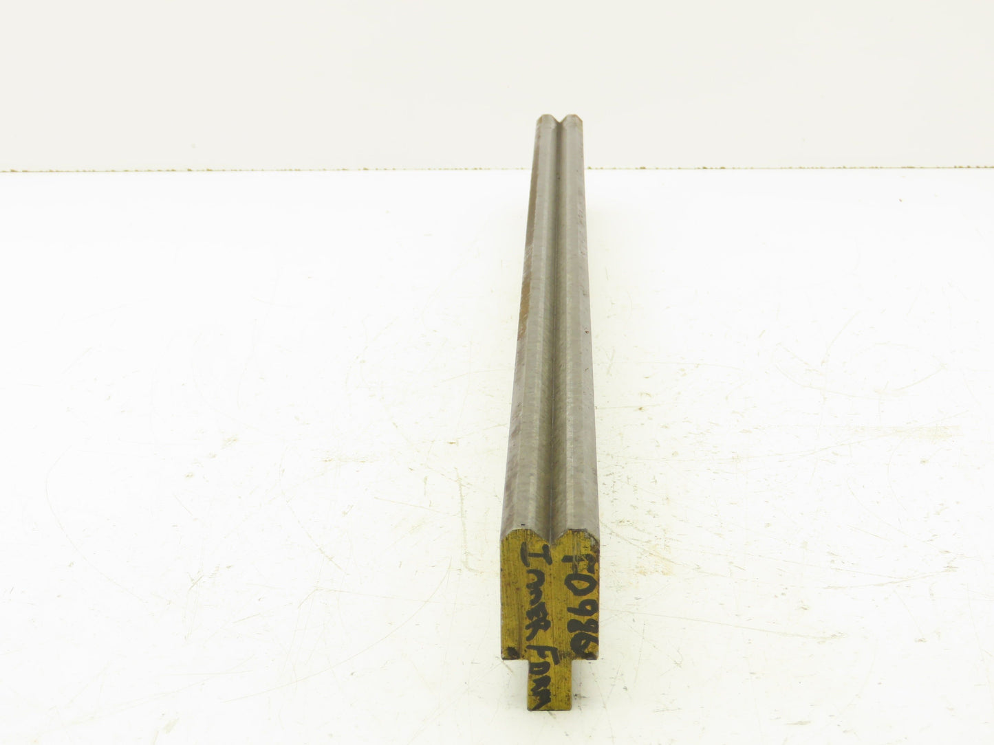 Press Brake Die 22-1/16" Long 90° V 5/16" W 3/16" D 1-9/16" H 1/2" Tang