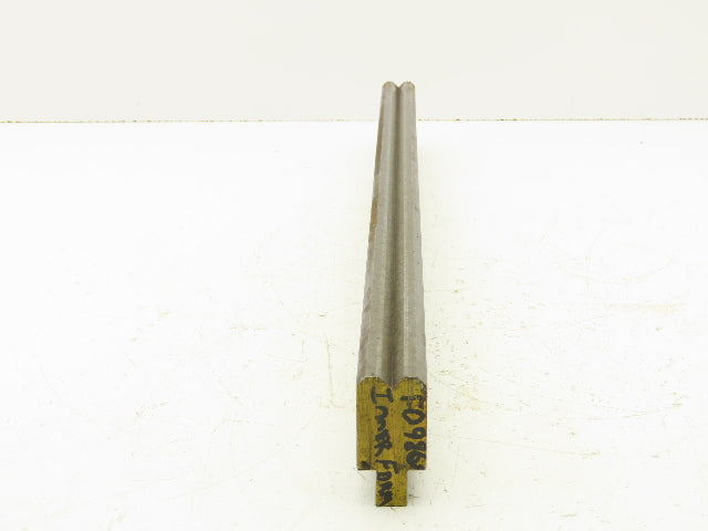 Press Brake Die 22-1/16" Long 90° V 5/16" W 3/16" D 1-9/16" H 1/2" Tang