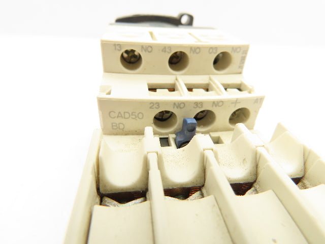 Schneider Electric CAD50 Contactor Auxiliary Block 24V LADN31 Coil Lot of 2
