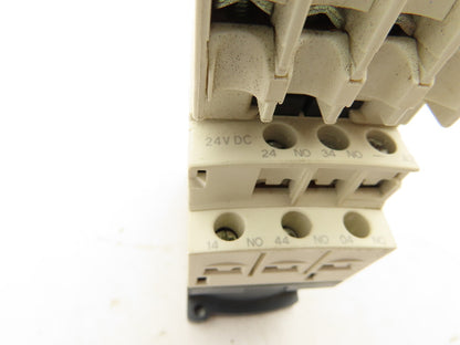 Schneider Electric CAD50 Contactor Auxiliary Block 24V LADN31 Coil Lot of 2