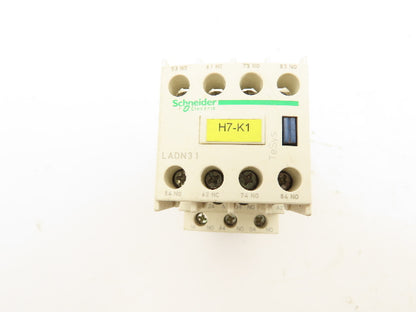 Schneider Electric CAD50 Contactor Auxiliary Block 24V LADN31 Coil Lot of 2