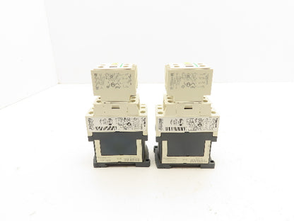Schneider Electric CAD50 Contactor Auxiliary Block 24V LADN31 Coil Lot of 2