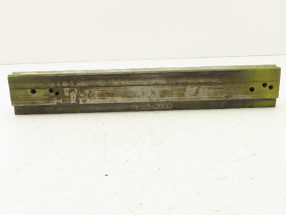 Press Brake Die 15-1/4" Long 90° V 7/16" W 1/4" D 1-3/4" H 1/2" Tang