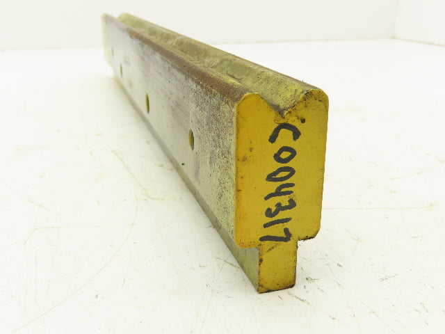 Press Brake Die 15-7/8" Long 90° V 9/16" W 1/4" D 1-3/4" H 1/2" Tang