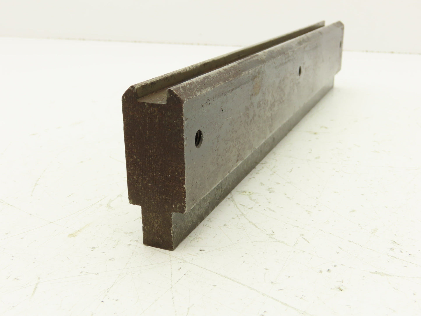 Press Brake Die 13-1/8" Long 7/16" W U Bend 3/16" D 1-3/4" H 1/2" Tang