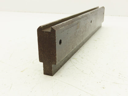 Press Brake Die 13-1/8" Long 7/16" W U Bend 3/16" D 1-3/4" H 1/2" Tang