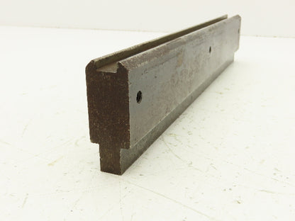 Press Brake Die 13-1/8" Long 7/16" W U Bend 3/16" D 1-3/4" H 1/2" Tang
