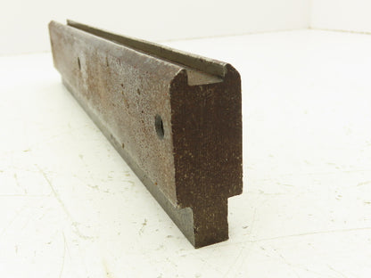 Press Brake Die 13-1/8" Long 7/16" W U Bend 3/16" D 1-3/4" H 1/2" Tang