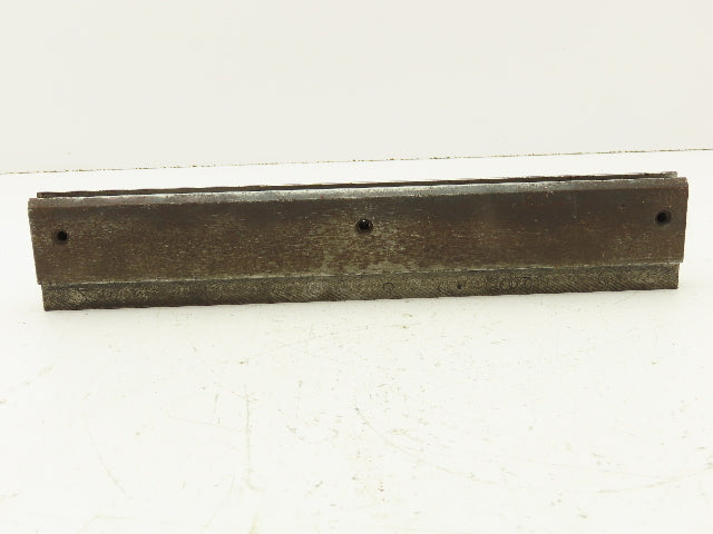 Press Brake Die 13-1/8" Long 7/16" W U Bend 3/16" D 1-3/4" H 1/2" Tang