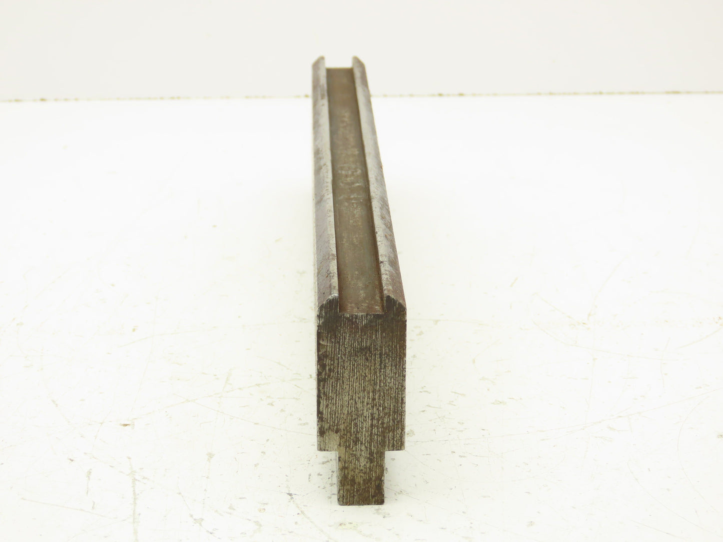 Press Brake Die 13-1/8" Long 7/16" W U Bend 3/16" D 1-3/4" H 1/2" Tang