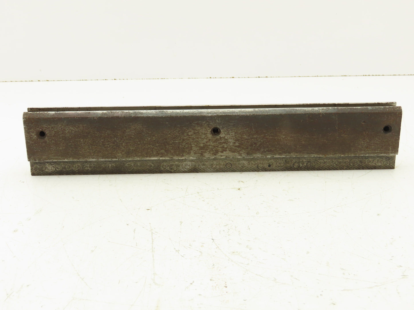 Press Brake Die 13-1/8" Long 7/16" W U Bend 3/16" D 1-3/4" H 1/2" Tang