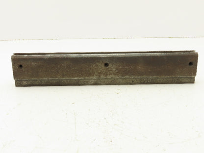 Press Brake Die 13-1/8" Long 7/16" W U Bend 3/16" D 1-3/4" H 1/2" Tang