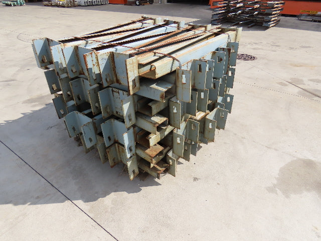 48"L x 8"W  Cantilever Rack Arm Support No Lip Square Pin Type Gray