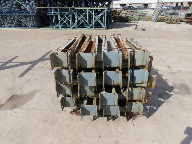 48"L x 8"W  Cantilever Rack Arm Support No Lip Square Pin Type Gray