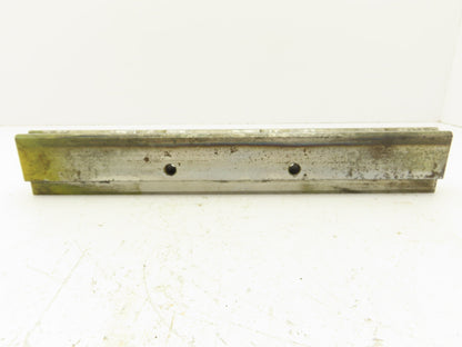 Press Brake Die 15-3/8" Long 90° V 1/2" W 1/4" D 1-3/4" H 1/2" Tang