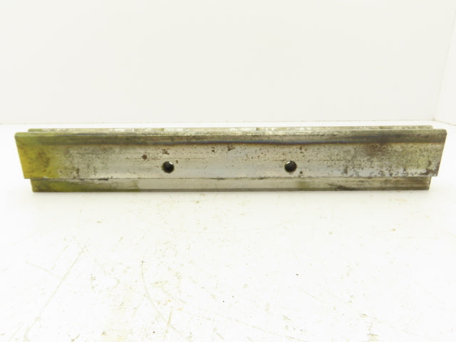 Press Brake Die 15-3/8" Long 90° V 1/2" W 1/4" D 1-3/4" H 1/2" Tang