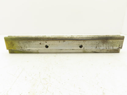 Press Brake Die 15-3/8" Long 90° V 1/2" W 1/4" D 1-3/4" H 1/2" Tang