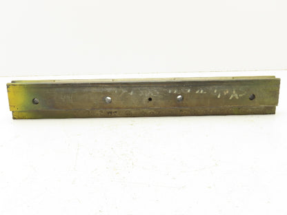 Press Brake Die 16-7/8" Long 90° V 1/2" W 1/4" D 1-3/4" H 1/2" Tang