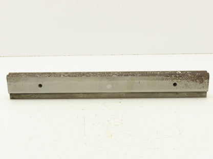 Press Brake Die 16-5/8" Long 90° V 5/16" W 1/8" D 1-9/16" H 1/2" Tang