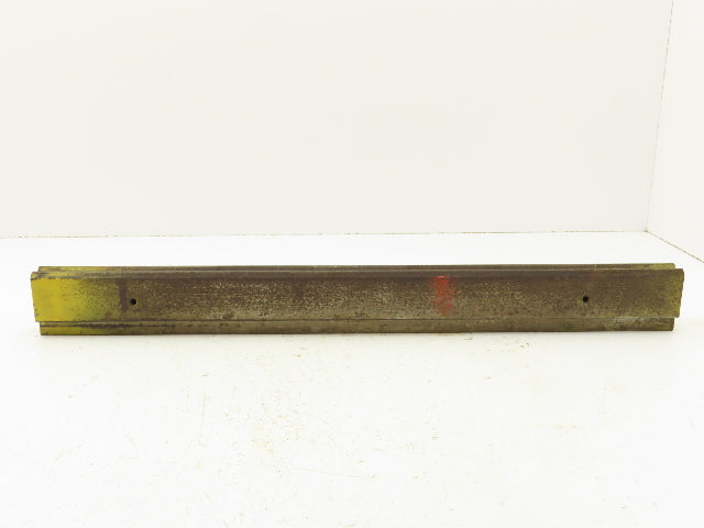 Press Brake Die 22-7/8" Long 90° V 1/2" W 7/32" D 1-3/4" H 1/2" Tang