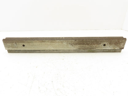 Press Brake Die 16-5/8" Long 90° V 5/16" W 3/16" D 1-9/16" H 1/2" Tang