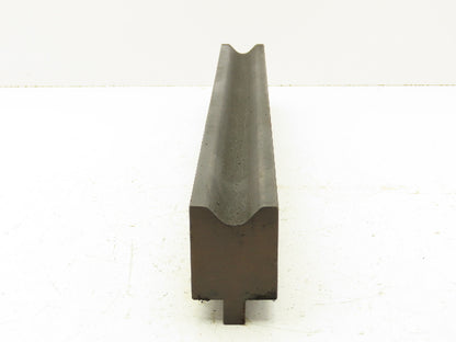 Press Brake Die 19-7/8" L 3/4" Round U Bend 1-1/8" W 3/8" D 2-1/4" H 1/2" Tang