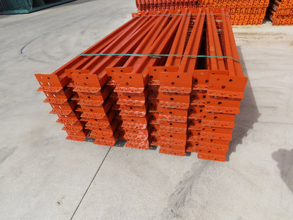 Interlake 60"x 2-3/4" Teardrop Pallet Racking Rack Step Beam Crossmember 4640Lb
